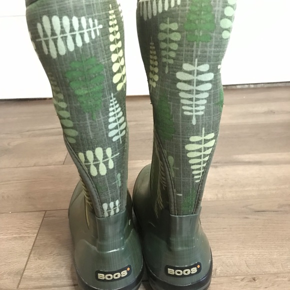 Bogs Plimsol Tall Fern Green Waterproof Boot - Picture 6 of 7